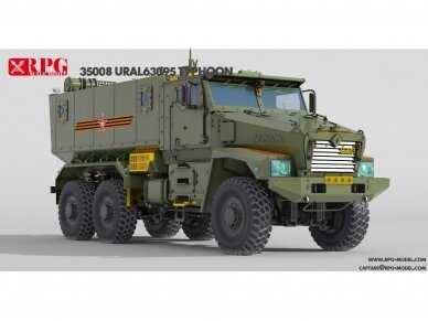 RPG Model - Russian URAL 63095 Typhoon MRAP, 1/35, 35008 1