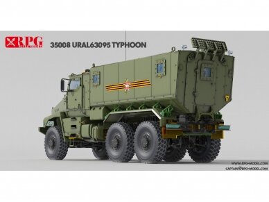 RPG Model - Russian URAL 63095 Typhoon MRAP, 1/35, 35008 4