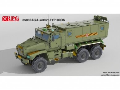 RPG Model - Russian URAL 63095 Typhoon MRAP, 1/35, 35008 2