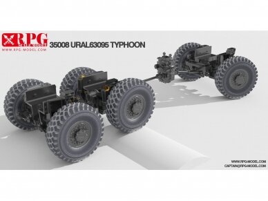 RPG Model - Russian URAL 63095 Typhoon MRAP, 1/35, 35008 17