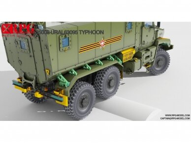 RPG Model - Russian URAL 63095 Typhoon MRAP, 1/35, 35008 7