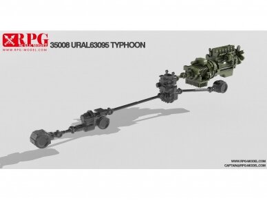 RPG Model - Russian URAL 63095 Typhoon MRAP, 1/35, 35008 18