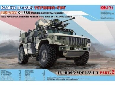 RPG Model - KAMAZ K-4386 Typhoon-VDV with 30 mm 2A42 cannon system, 1/35, 35002