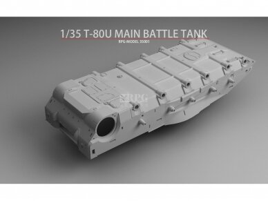 RPG Model - T-80U Russian Main Battle Tank, 1/35, 35001 23