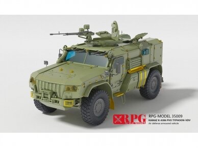 RPG Model - K-4386PVO Kamaz Typhoon-VDV Air Defence Armoured Vehicle, 1/35, 35009 1