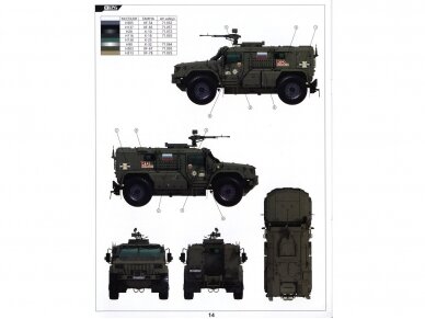 RPG Model - K-4386PVO Kamaz Typhoon-VDV Air Defence Armoured Vehicle, 1/35, 35009 11