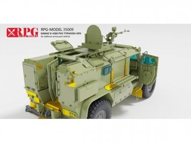 RPG Model - K-4386PVO Kamaz Typhoon-VDV Air Defence Armoured Vehicle, 1/35, 35009 4