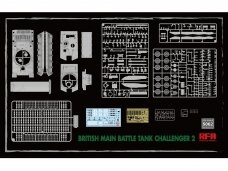 Rye Field Model - Challenger 2 with workable track links, 1/35, RFM-5062