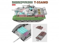 Rye Field Model - T-55AMD Drozd APS w/workable track links, 1/35, RFM-5091