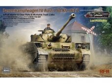 Rye Field Model - Sd.Kfz. 161/2 Panzerkampfwagen IV Ausf. J Last Production with Full Interior & Clear Parts & Workable Track Links, 1/35, RFM-5043
