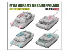 Rye Field Model - M1A1 Abrams Ukraine/Poland 2in1 Limited Edition, 1/35, RFM-5106