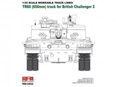 Rye Field Model - Challenger 2 TR60 workable tracks, 1/35, 5054