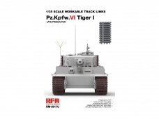 Rye Field Model - Tiger I Late Production Up-grade Ver. Workable Track Links, 1/35, 5017U