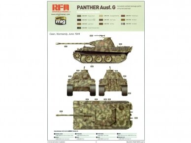 Rye Field Model - Panther Ausf.G Early / Late, 1/35, RFM-5018 10