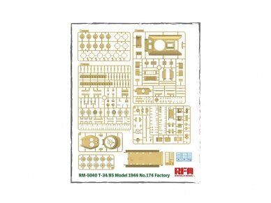 Rye Field Model - T-34/85 Model 1944 No.174 Factory, 1/35, RFM-5040 2