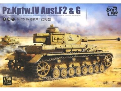 Border Model - Pz.Kpfw.IV Ausf. F2 & G, 1/35, BT-004