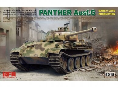 Rye Field Model - Panther Ausf.G Early / Late, 1/35, RFM-5018