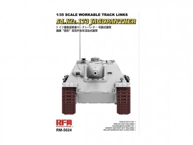 Rye Field Model - Workable Track Links for Jagdpanther Ausf.G2, 1/35, 5024 Rye Field Model - Workable Track Links for Jagdpanther Ausf.G2, 1/35, 5024