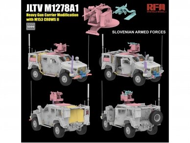 Rye Field Model - JLTV M1278A1 Heavy Gun Carrier Modification with M153 Crows II US Army / Slovenian Armed Forces, 1/35, RFM-5099 2