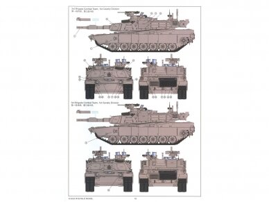 Rye Field Model - M1A2 SEP V3 Abrams, 1/35, 5104 14