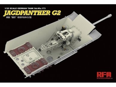Rye Field Model - Jagdpanther G2 with Full Interior and Workable Track Links, 1/35, RFM-5022 5