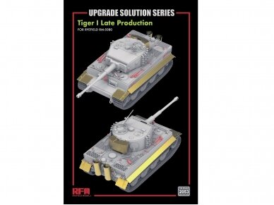 Rye Field Model - Upgrade Set for Tiger I Ausf. E Late Production, 1/35, RM-2053