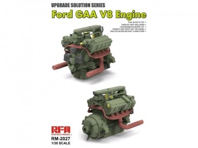 Rye Field Model - Ford GAA V8 Engine, 1/35, RM-2027