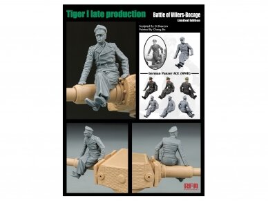 Rye Field Model - Tiger I Late Production Battle of Villers-Bocage Limited Edition, 1/35, 5101 3