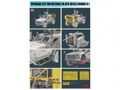 Rye Field Model - M1240A1 M-ATV (M153 CROWS II) upgrade set, 1/35, RM-2010 1