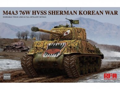 Rye Field Model - M4A3 76W HVSS Sherman Korean War, 1/35, RFM-5049