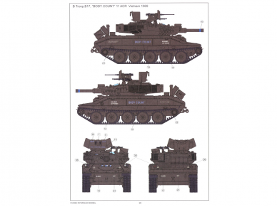 Rye Field Model - M551 Light Tank Sheridan Vietnam War, 1/35, RFM-5142 15 Rye Field Model - M551 Light Tank Sheridan Vietnam War, 1/35, RFM-5142 15