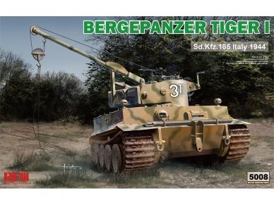 Rye Field Model - Bergepanzer Tiger I Sd.Kfz.185 Italy 1944, 1/35, RFM-5008