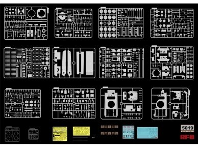 Rye Field Model - Panther Ausf.G with Full Interior & Cut Away Parts, 1/35, RFM-5019 2