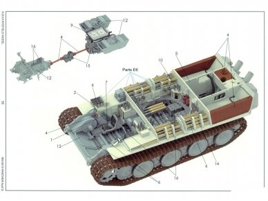 Rye Field Model - Panther Ausf.G with Full Interior & Cut Away Parts, 1/35, RFM-5019 21