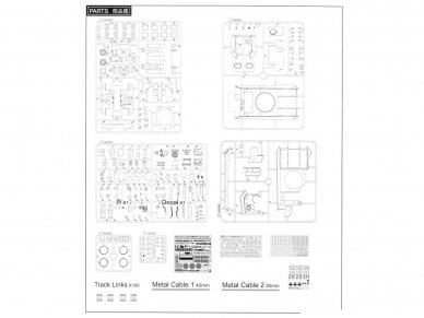 Rye Field Model - Panther Ausf.G with Full Interior & Cut Away Parts, 1/35, RFM-5019 23