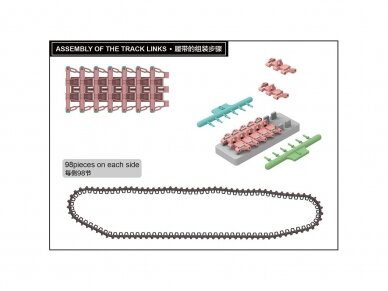 Rye Field Model - Pz.Kpfw.III/IV Early Production (40cm) Tracks, 1/35, 5047 1