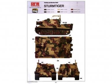 Rye Field Model - Sturmtiger w/Workable Track Links, 1/35, RFM-5035 9