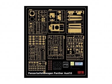 Rye Field Model - Panzerbefehlswagen Panther Ausf.G, 1/35, RFM-5089 2