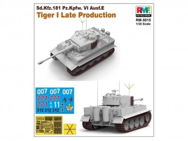 Rye Field Model - Sd.Kfz. 181 Pz.kpfw.VI Ausf. E Tiger I Late Production, 1/35, RFM-5015 2