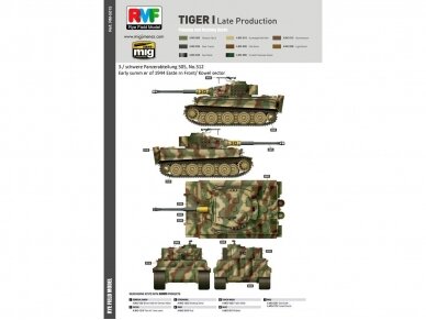 Rye Field Model - Sd.Kfz. 181 Pz.kpfw.VI Ausf. E Tiger I Late Production, 1/35, RFM-5015 14