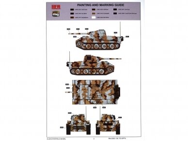 Rye Field Model - Pz.Kpfw.VI (7,5cm) Ausf.B (VK36.01), 1/35, RFM-5036 9