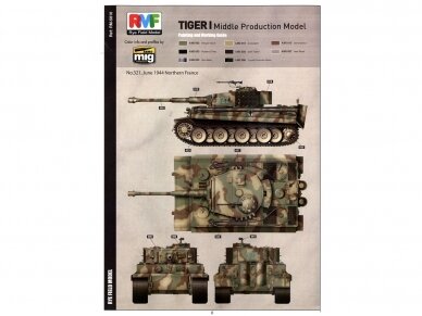 Rye Field Model - Sd.Kfz. 181 Pz.kpfw.VI Ausf. E Tiger I Middle Production W/ Full Interior, 1/35, RFM-5010 14