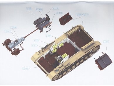 Rye Field Model - Sd.Kfz. 167 StuG IV Early Production w/full interior, 1/35, RFM-5061 16