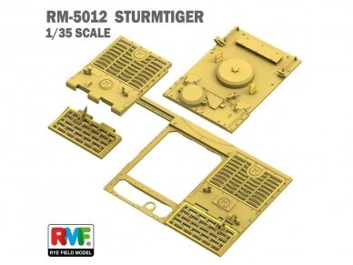 Rye Field Model - Sturmmorser Tiger RM61 L/5,4 / 38 cm With Full Interior, 1/35, RFM-5012 3