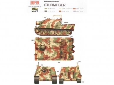 Rye Field Model - Sturmmorser Tiger RM61 L/5,4 / 38 cm With Full Interior, 1/35, RFM-5012 13