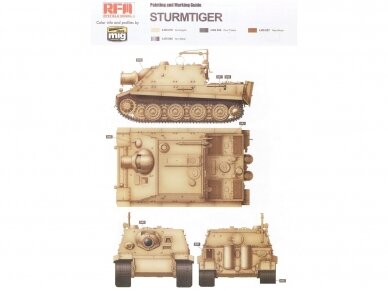 Rye Field Model - Sturmmorser Tiger RM61 L/5,4 / 38 cm With Full Interior, 1/35, RFM-5012 14