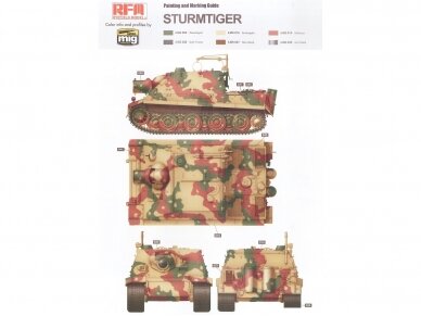 Rye Field Model - Sturmmorser Tiger RM61 L/5,4 / 38 cm With Full Interior, 1/35, RFM-5012 15