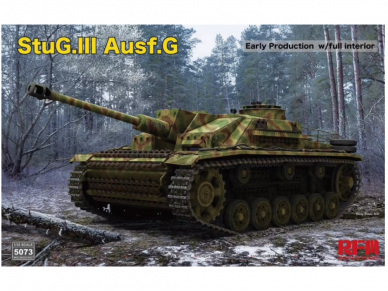 Rye Field Model - StuG III Ausf. G Early Production w/full Interior, 1/35, RFM-5073