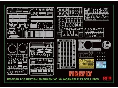 Rye Field Model - British Sherman VC Firefly, 1/35, RFM-5038 1