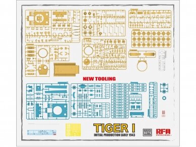 Rye Field Model - Tiger I Initial Production Early 1943, 1/35, RFM-5075 4